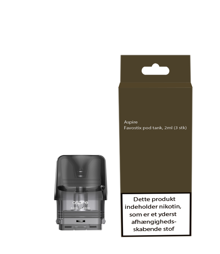 Aspire Favostix Pod - 0.6ohm DK TPD Aspire Favostix Pod - 0.6ohm DK TPD