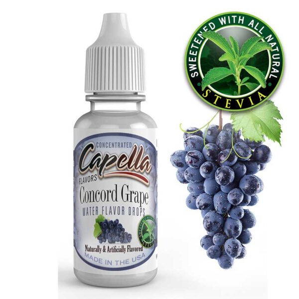 Capella Concord Grape med Stevia - 13 ml