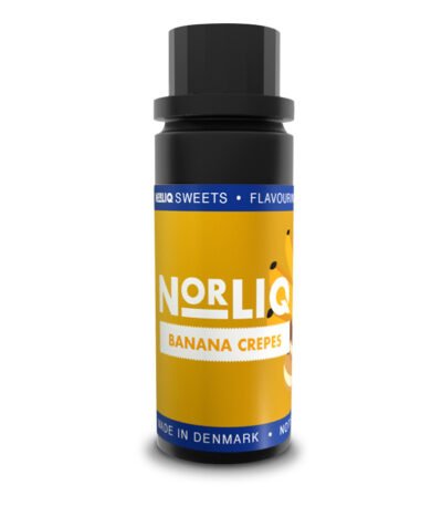 Notes of Norliq Banana Crêpes - 100ml